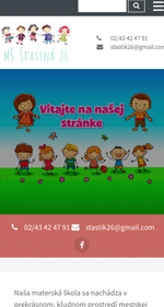 Materská škola Šťastík