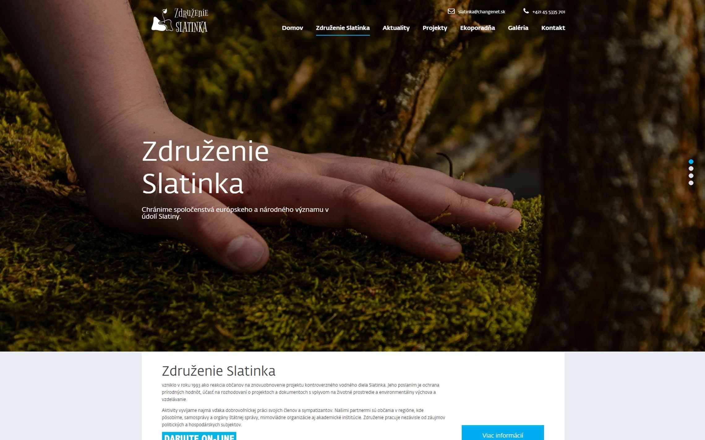 Slatinka – desktop